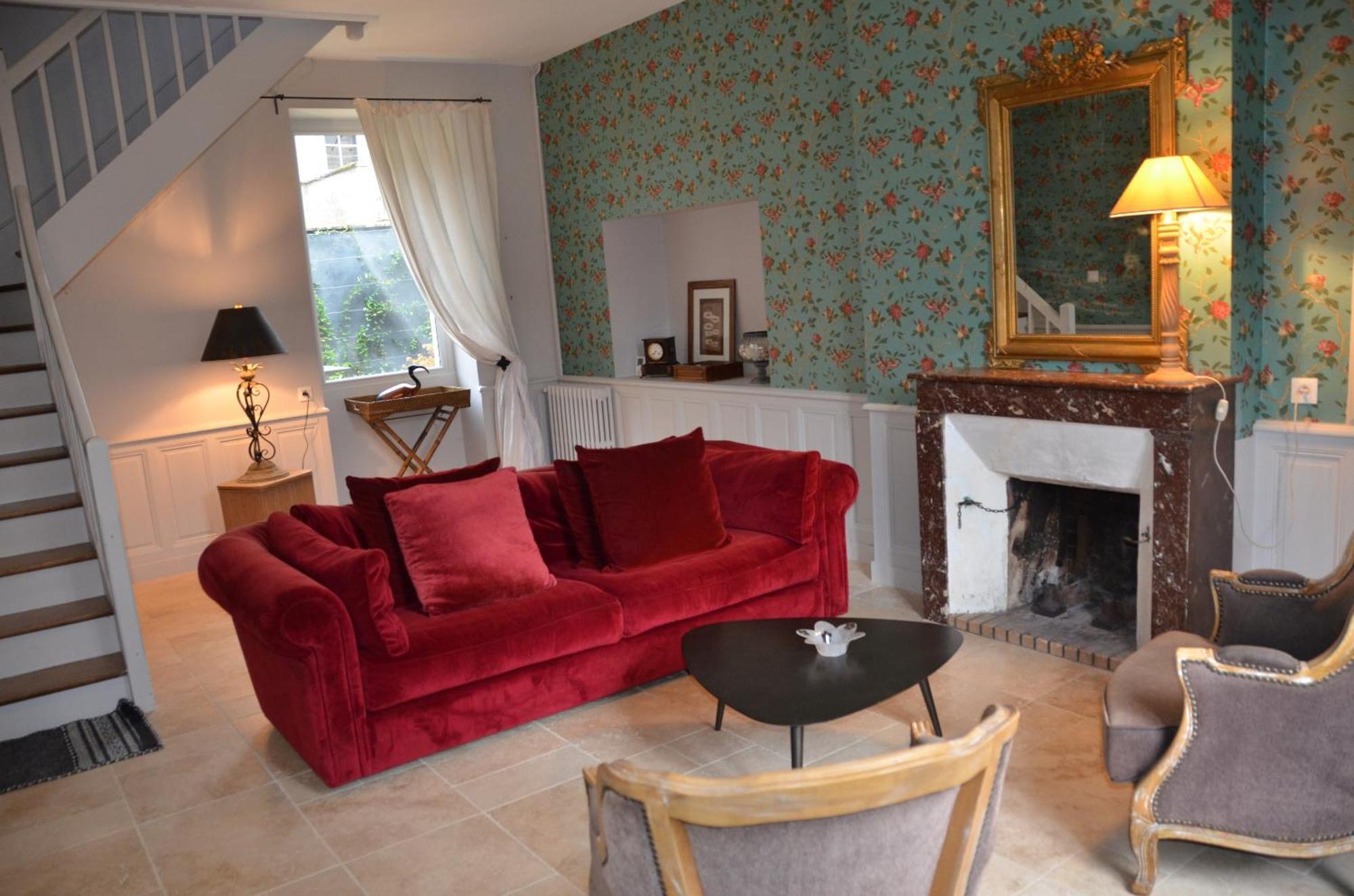 Vila La Penesais Beaumont-en-Véron Pokoj fotografie